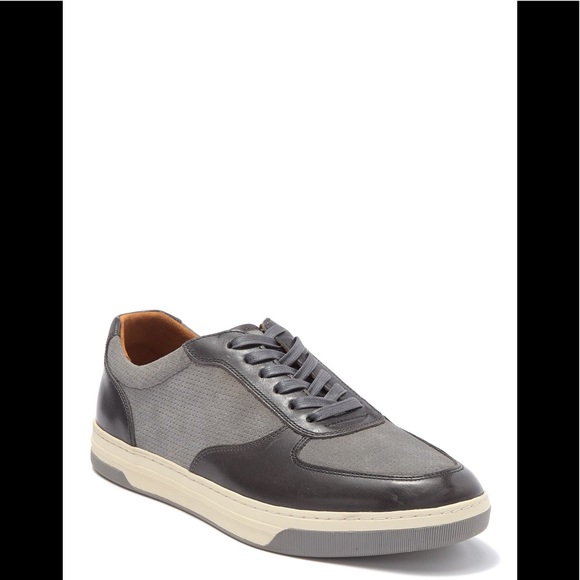 johnston & murphy fenton casual dress lace to toe sneaker